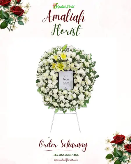 Krans Bunga Duka Cikupa